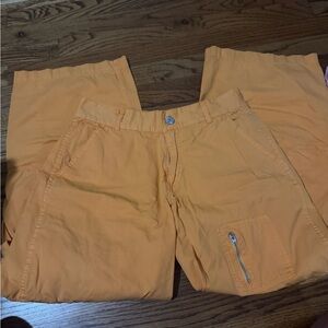 BDG Men's Light Orange Cargo Pants